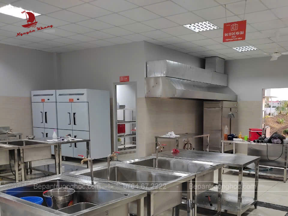 Bếp Học Đường Chuẩn Mực – Chất Lượng Bền Vững