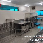 Thiết kế & Thi công bếp ăn trường học tại Nghệ An