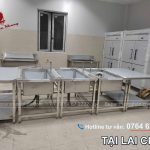Thiết kế & Thi công bếp ăn trường học tại Lai Châu