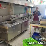 Thiết kế & Thi công bếp ăn trường học tại Quảng Ninh
