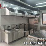 Thiết kế & Thi công bếp ăn trường học tại Tuyên Quang