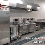 Thiết kế & Thi công bếp ăn trường học tại Sơn La