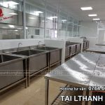 Thiết kế & Thi công bếp ăn trường học tại Thanh Hóa