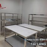 Thiết kế & Thi công bếp ăn trường học tại Lạng Sơn
