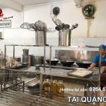 Thiết kế & Thi công bếp ăn trường học tại Quảng Trị