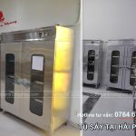 Tủ sấy bát đĩa công nghiệp cho trường học tại Hải Phòng